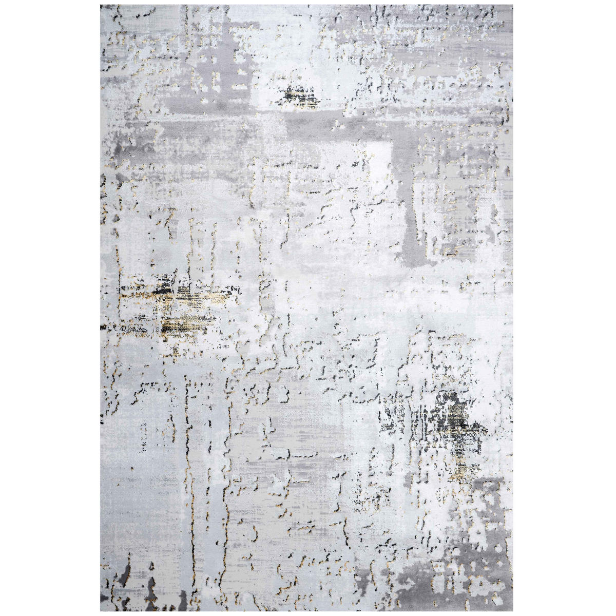 WEBTEPPICH Grace Gold - Goldfarben, Textil (190/280cm) - Kukoon Rugs