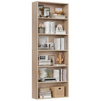 BÜCHERREGAL Helleiche 180 x 60 x 23,5 cm - Sandfarben, Holzwerkstoff (60/180/23.5cm)