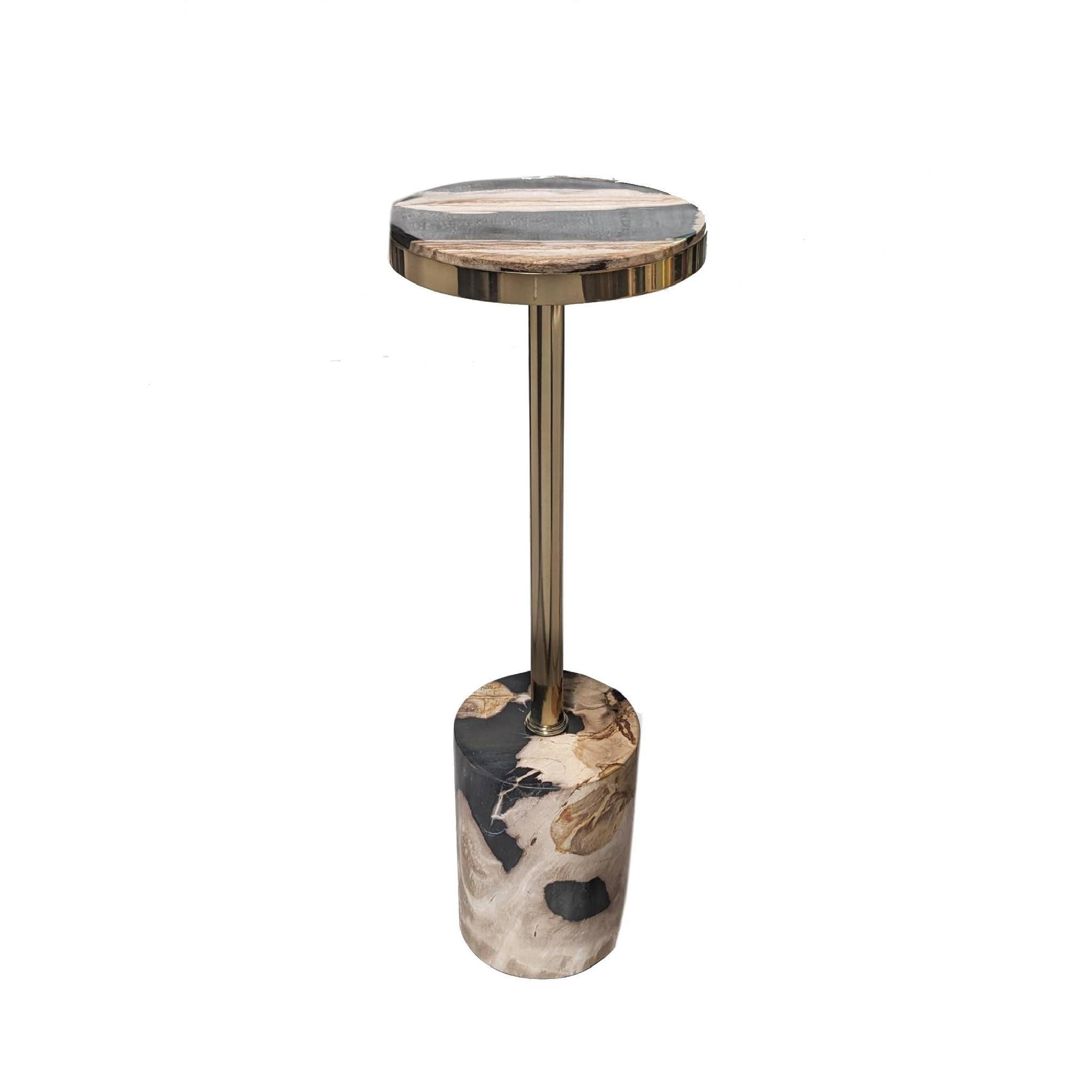 BEISTELLTISCH Mody Schwarz 21/21/64cm - Schwarz, Metall (21/21/64cm) - PTMD Collection