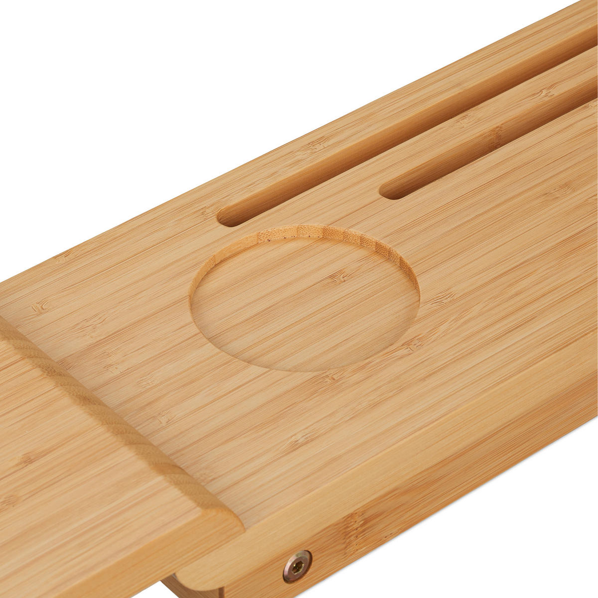 BADEWANNENABLAGE - Hellbraun, Holz (70/24.5/15.5cm) - Relaxdays