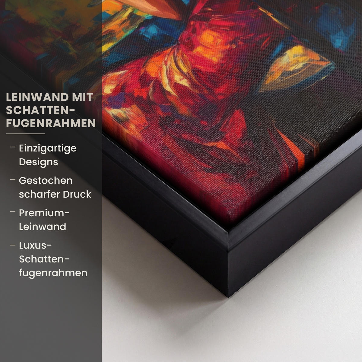 LEINWAND Bilder mit Rahmen - Wein - Frau - Stimmungsvoll - Farbenfroh - 20x30 - Bordeaux, Textil (20/30cm) - MuchoWow