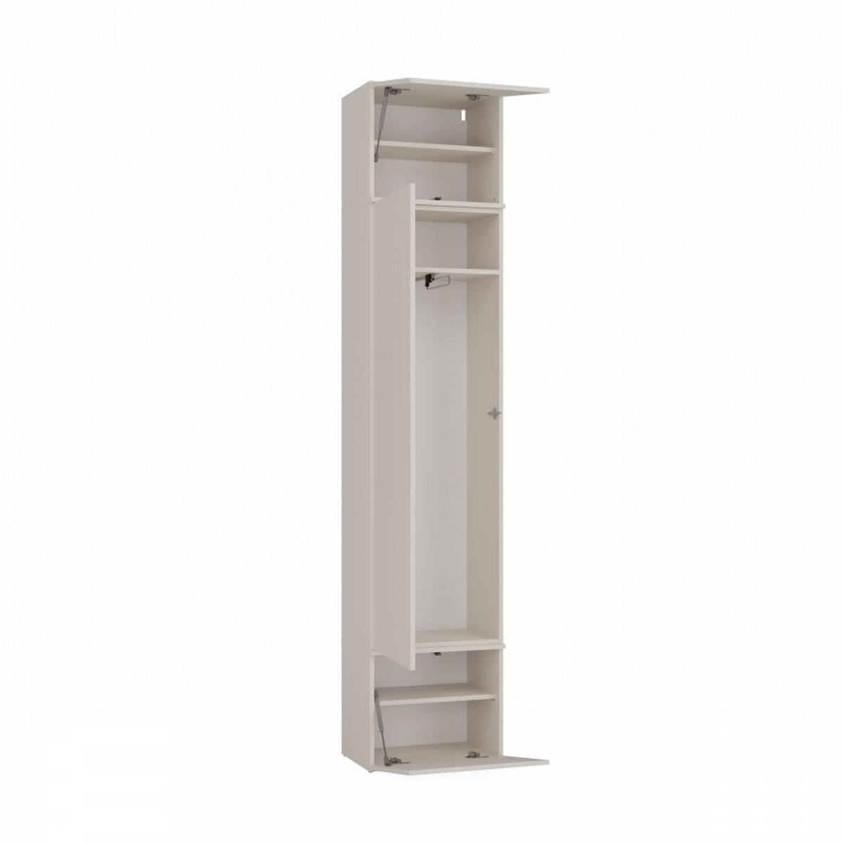 DULAP DE HOL – Dulap pentru hol cu spațiu pentru depozitare, culoare cașmir 50/238/35 - cașmir, compozit lemnos (50/238/35cm) - RAUMHIRSCH FURNITURE