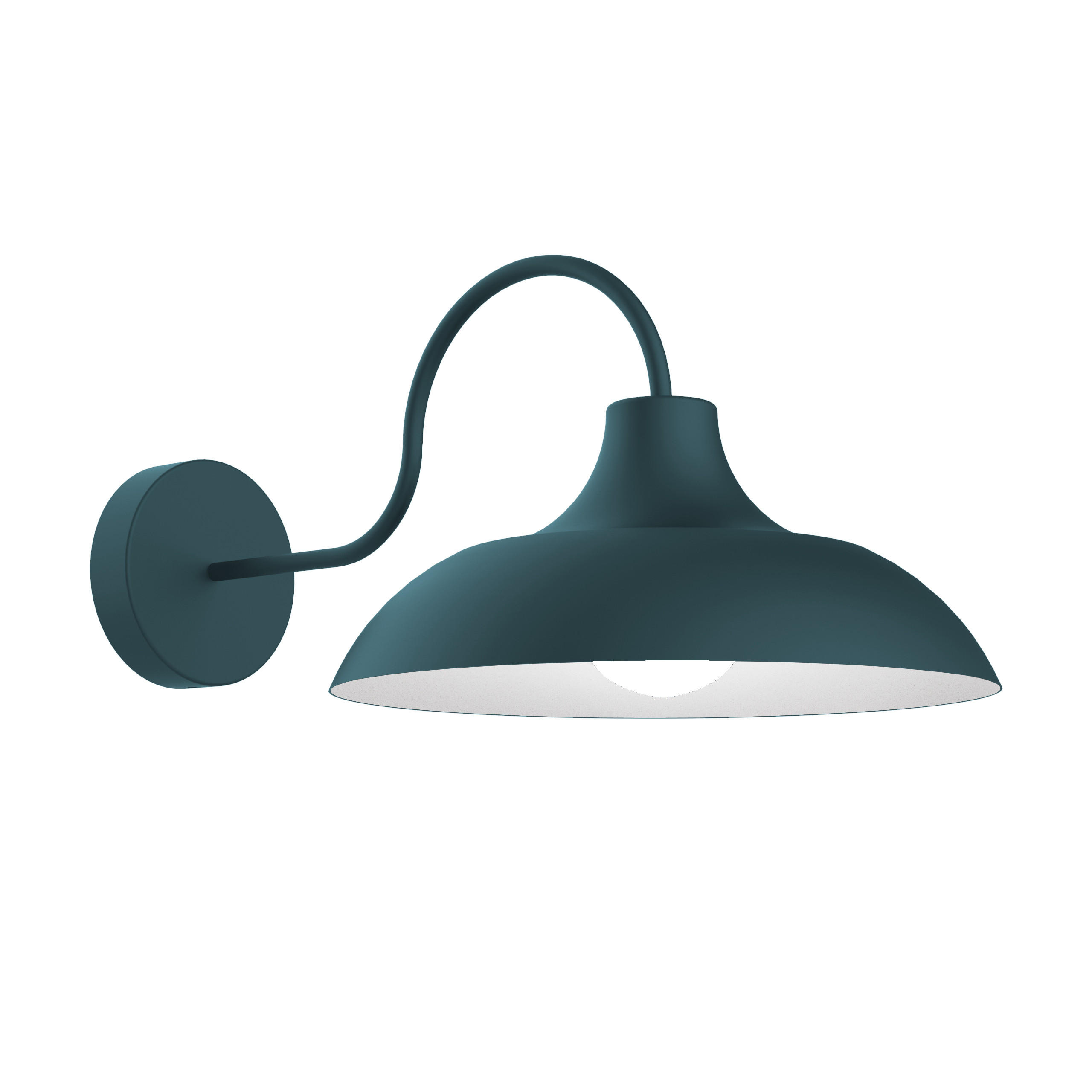 WANDLEUCHTE - Blau, Metall (30/21.5/47.5cm) - Lumicom