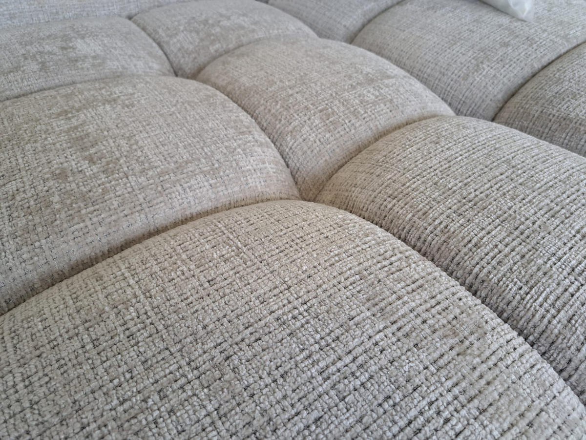 BIG-SOFA Vitton II Beige Rechts - Beige, Textil (260/85/200cm) - B&B Home