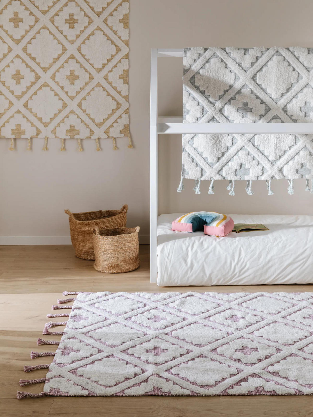 KINDERTEPPICH waschbar Matheo Lila 160x230 cm - Lila, Textil (160/230cm) - Lytte