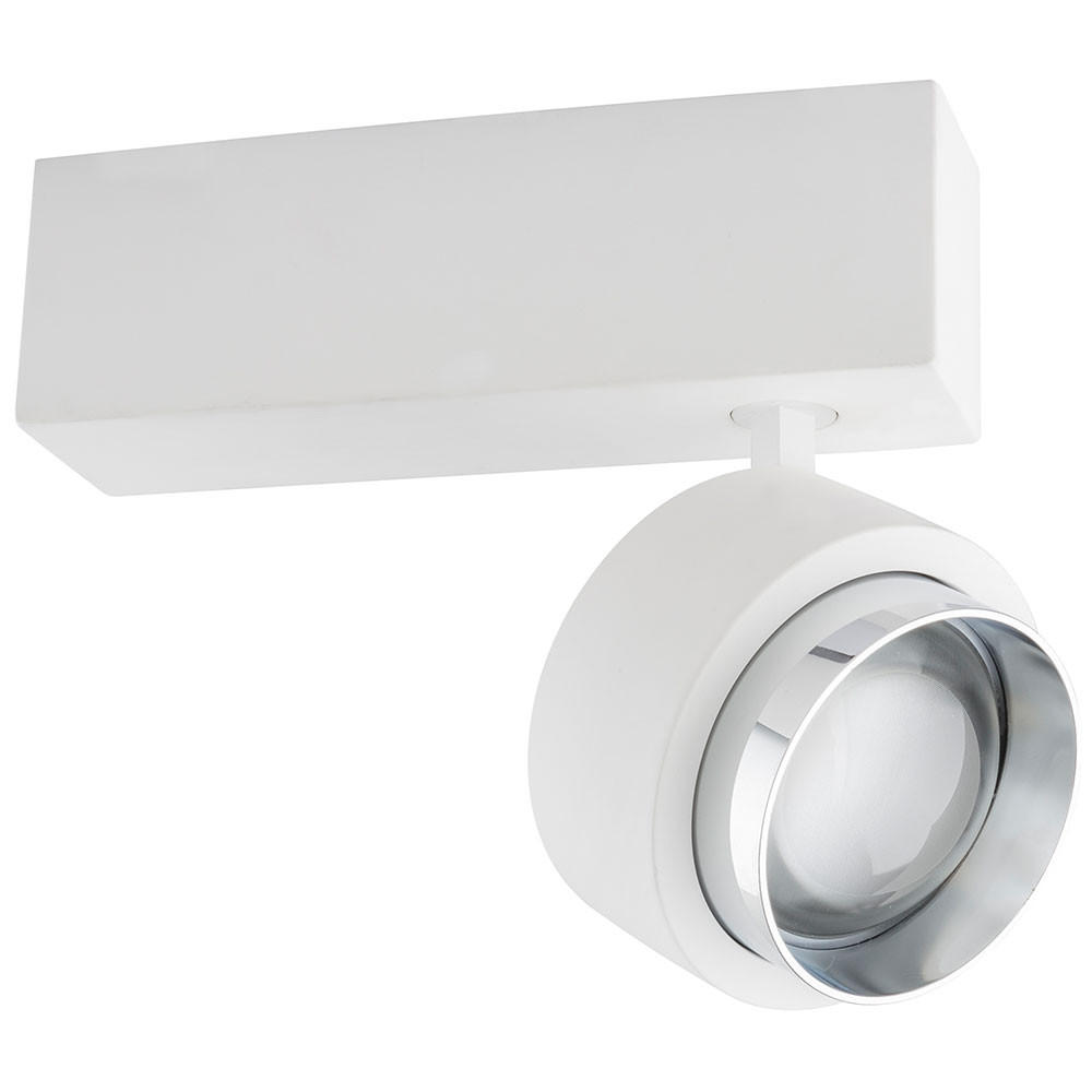 LED DECKENLEUCHTE Christine Weiß - Weiß, Metall (19/9.7/15cm)