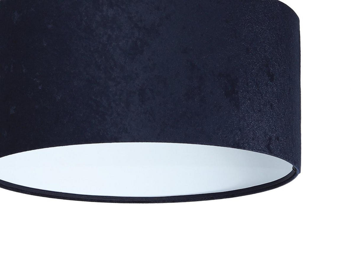 HÄNGELEUCHTE Blau 40/20 cm - Blau/Weiß, Kunststoff (40/0.6/20cm) - ONZENO
