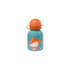 TRINKFLASCHE Fuchs, blau 250 ml - Blau, Kunststoff (0.25L) - Sigikid