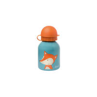 TRINKFLASCHE Fuchs, blau 250 ml - Blau, Kunststoff (0.25L) - Sigikid