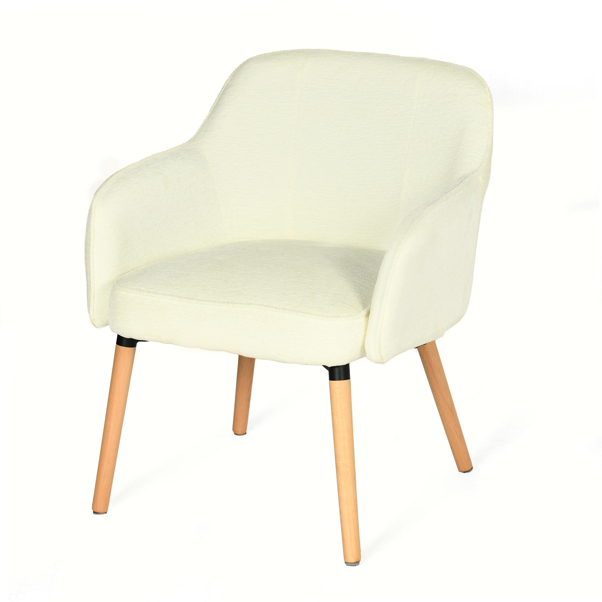 SESSEL in Webstoff, Beige - Beige, Textil/Metall (64/81.5/65.5cm) - Meubles Cosy