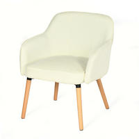 SESSEL in Webstoff, Beige - Beige, Textil/Metall (64/81.5/65.5cm) - Meubles Cosy