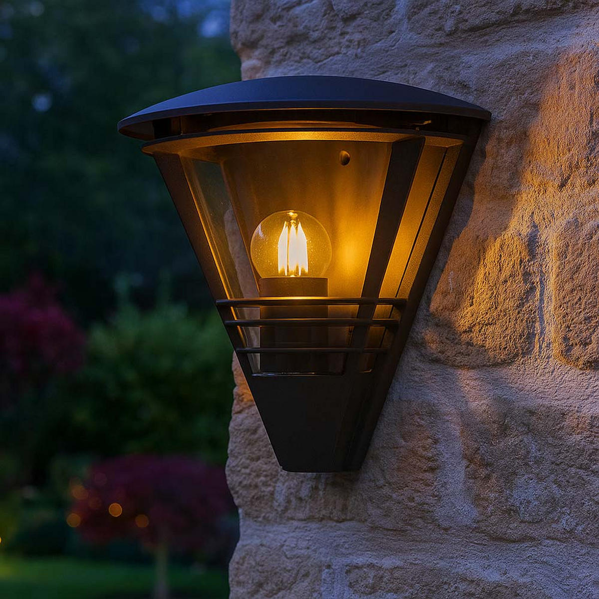 LED WANDLAMPE Aluminium Anthrazit - Anthrazit, Metall (16.5/27/25cm) - Globo Lighting