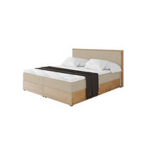 BOXBETT LOLLI9 - 120x200 - H3 Creme - Champagner, Holzwerkstoff (120/200cm) - ALTDECOR