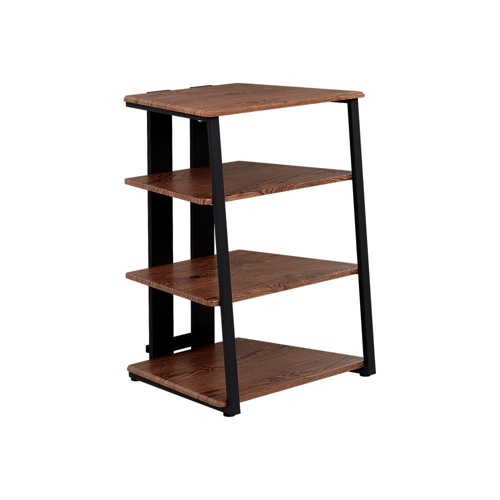 ÚLOŽNÁ POLICE Tonar Rustikální dub/černá - divoký dub, kompozitní dřevo (61/78/53cm) - Vicco