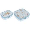 BROTDOSEN-SET Campus (2025) Forest Friends 2er Set - Hellblau, Kunststoff (1/1/1cm) - Mepal