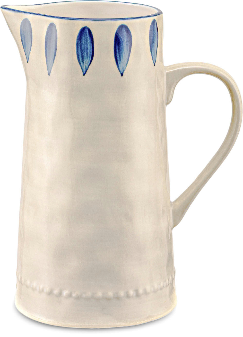 KARAFFE Domitilla Nachtblau - Multicolor, Keramik (2L) - Rose & Tulipani