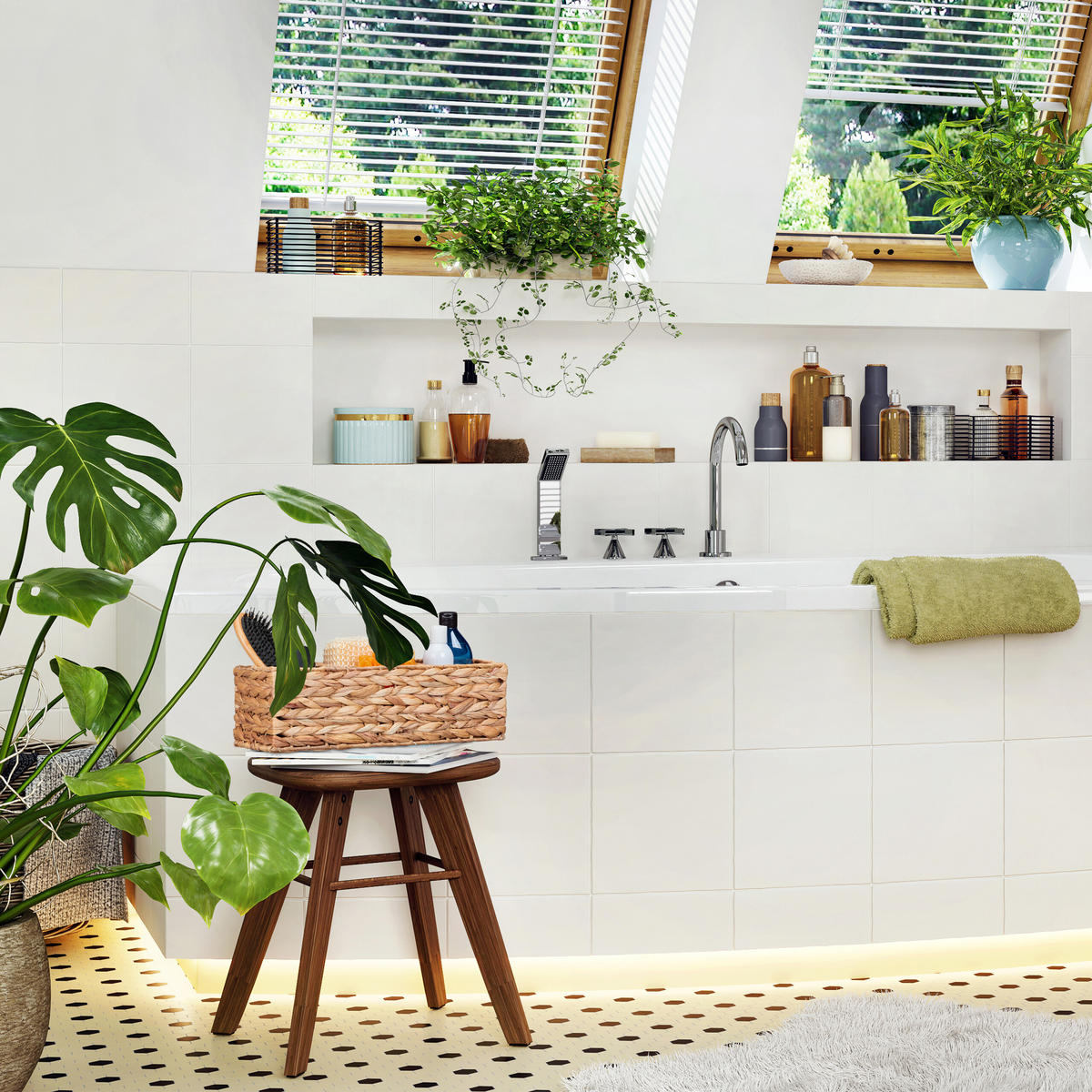 AUFBEWAHRUNGSKORB - Hellbraun, Textil/Metall (42.5/13/15cm) - Relaxdays