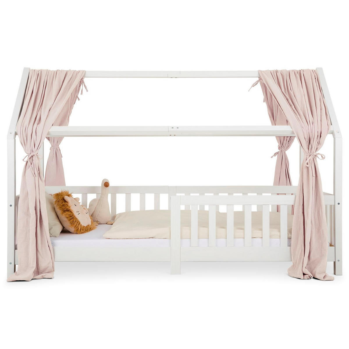 HAUSBETT-HIMMEL NENA beige - Beige, Textil - IDIMEX