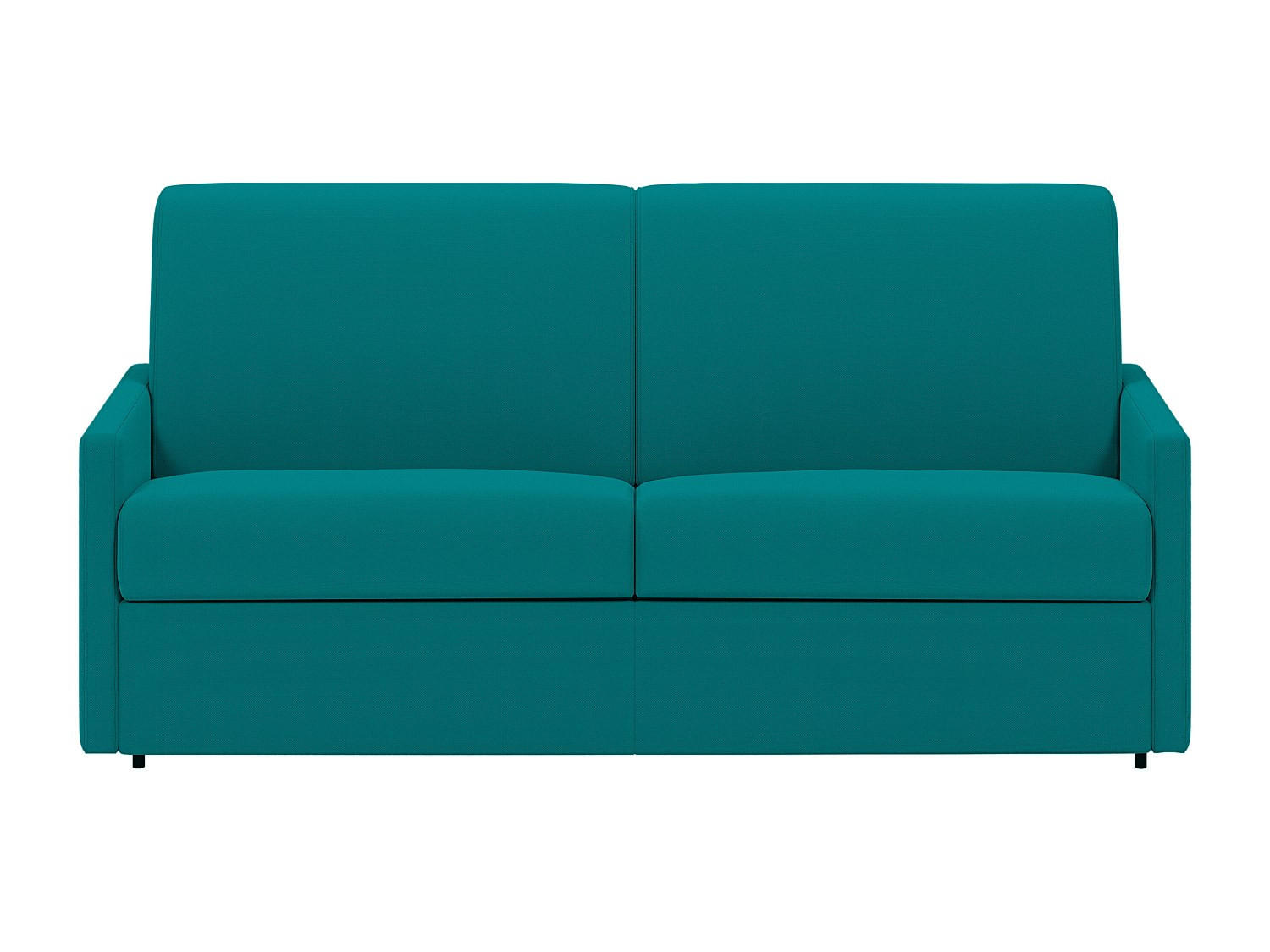 SCHLAFSOFA - 3 Personen - stoff - türkisblau Calife - Türkis, Textil (170/85/223cm) - Vente-Unique