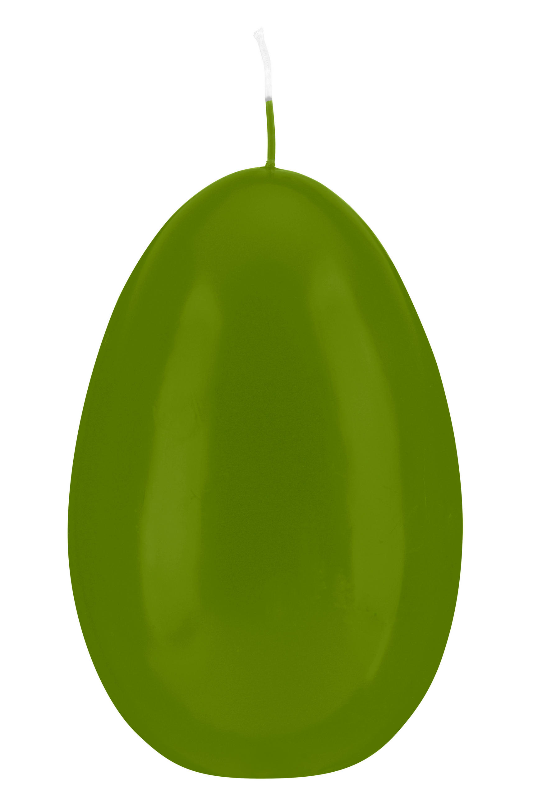 EIKERZE XXL Klarlack Limonegrün 200 x Ø 140 mm, 1 Stück - Grün, Paraffin (14/20/20cm) - Kopschitz Kerzen