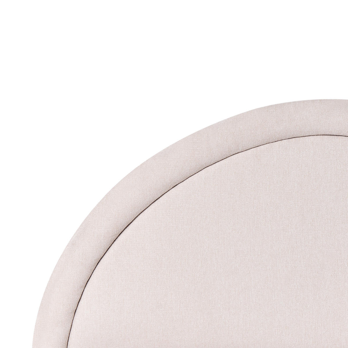 BETT mit Stauraum 180/200 cm Stoff Hellbeige Mouzon - Beige, Textil (180/200cm) - Beliani