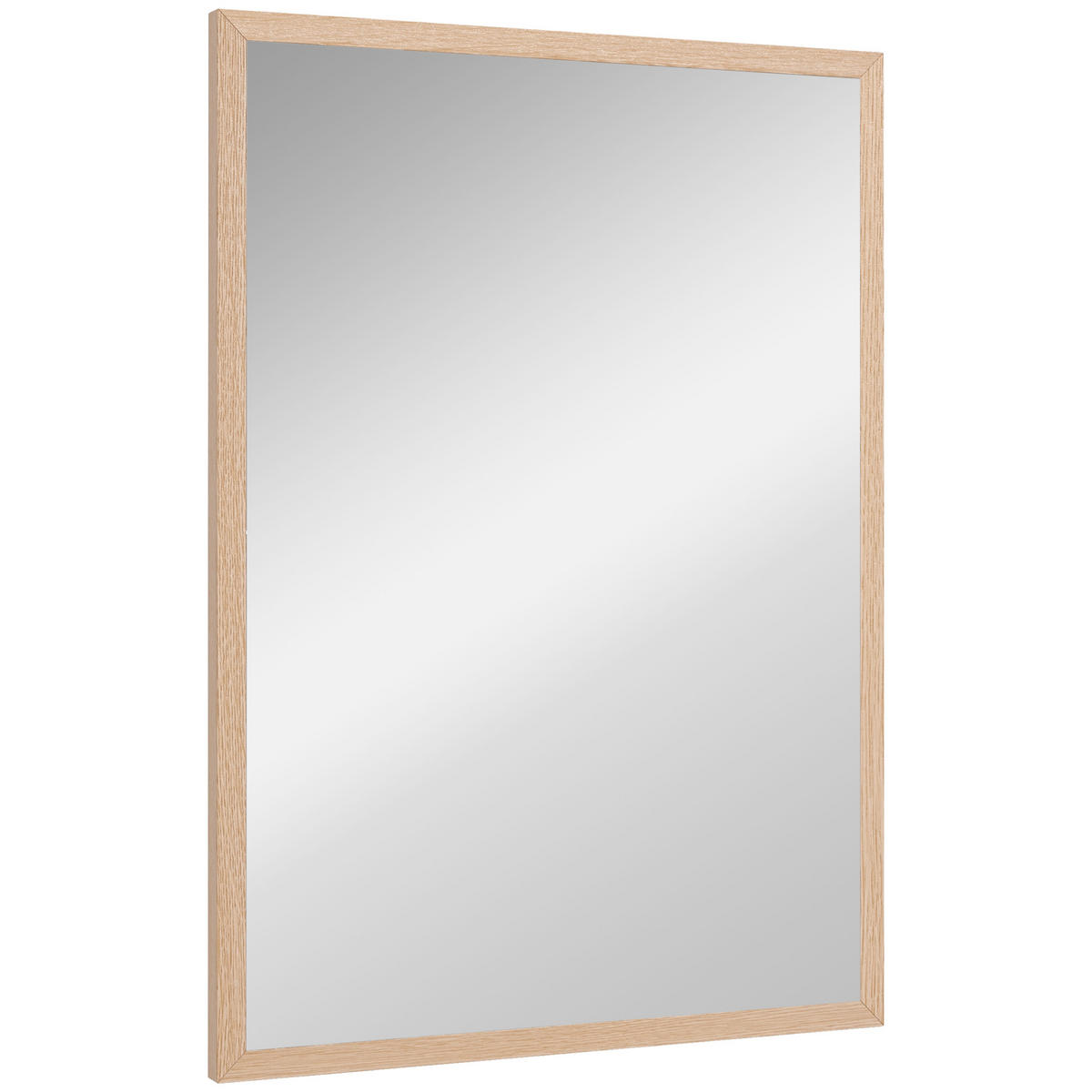 WANDSPIEGEL DE-14261 50x70 cm, rechteckig Natur - Naturfarben, Glas (50/70/2cm) - ComfortXL