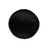 KISSENHÜLLE Rund Samt&Sonders schwarz 40 cm Ø - Schwarz, Textil (40/40cm) - beties Heimtextil