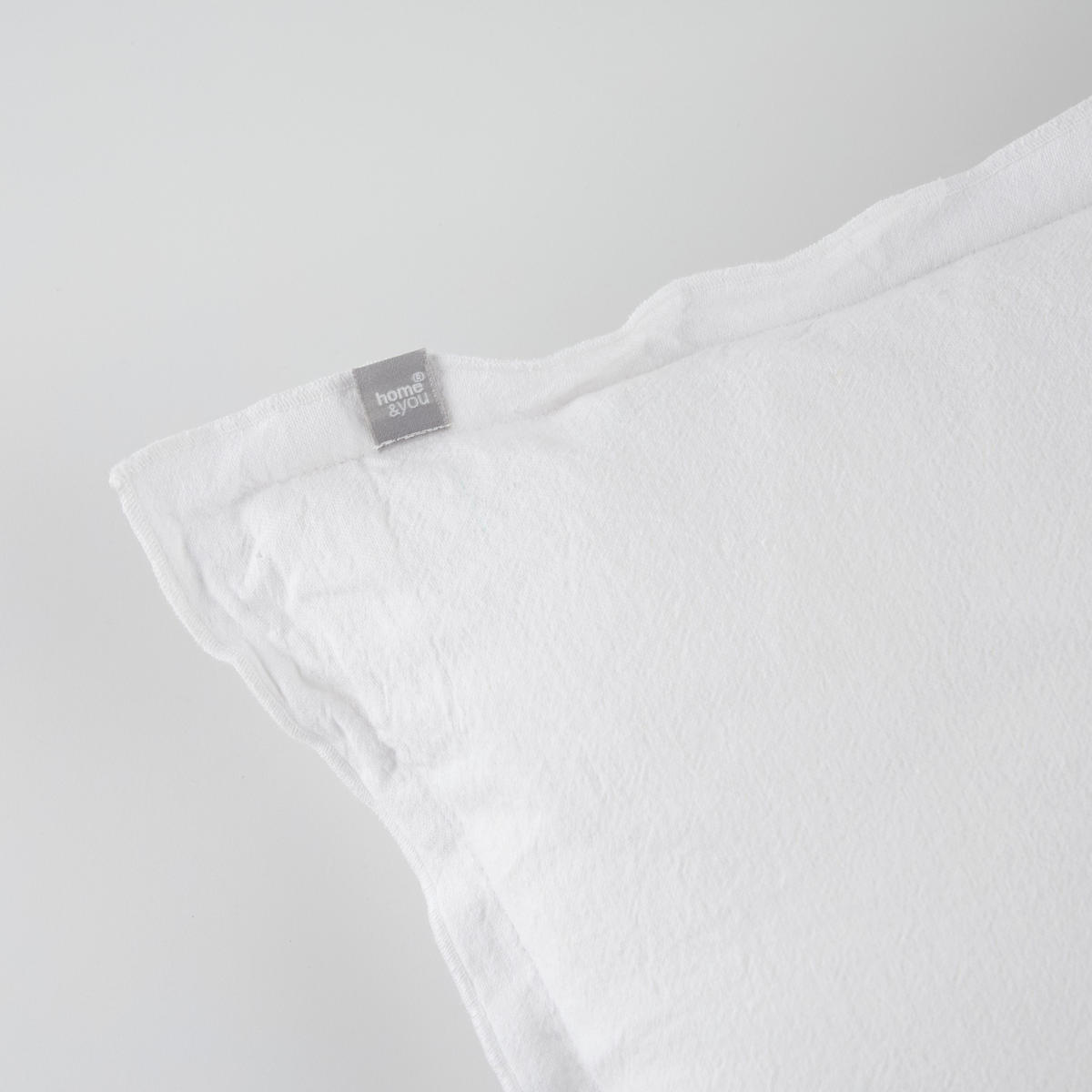 KISSENBEZUG Campos - Weiß, Textil (45/45cm) - home&you