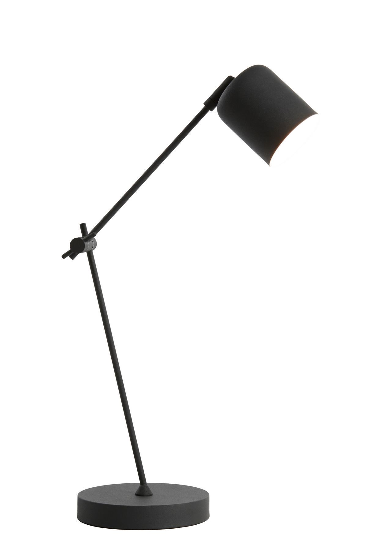 TISCHLAMPE Rijeka Schwarz Ø38/51 cm - Schwarz, Metall (38/15/51cm) - Light & Living
