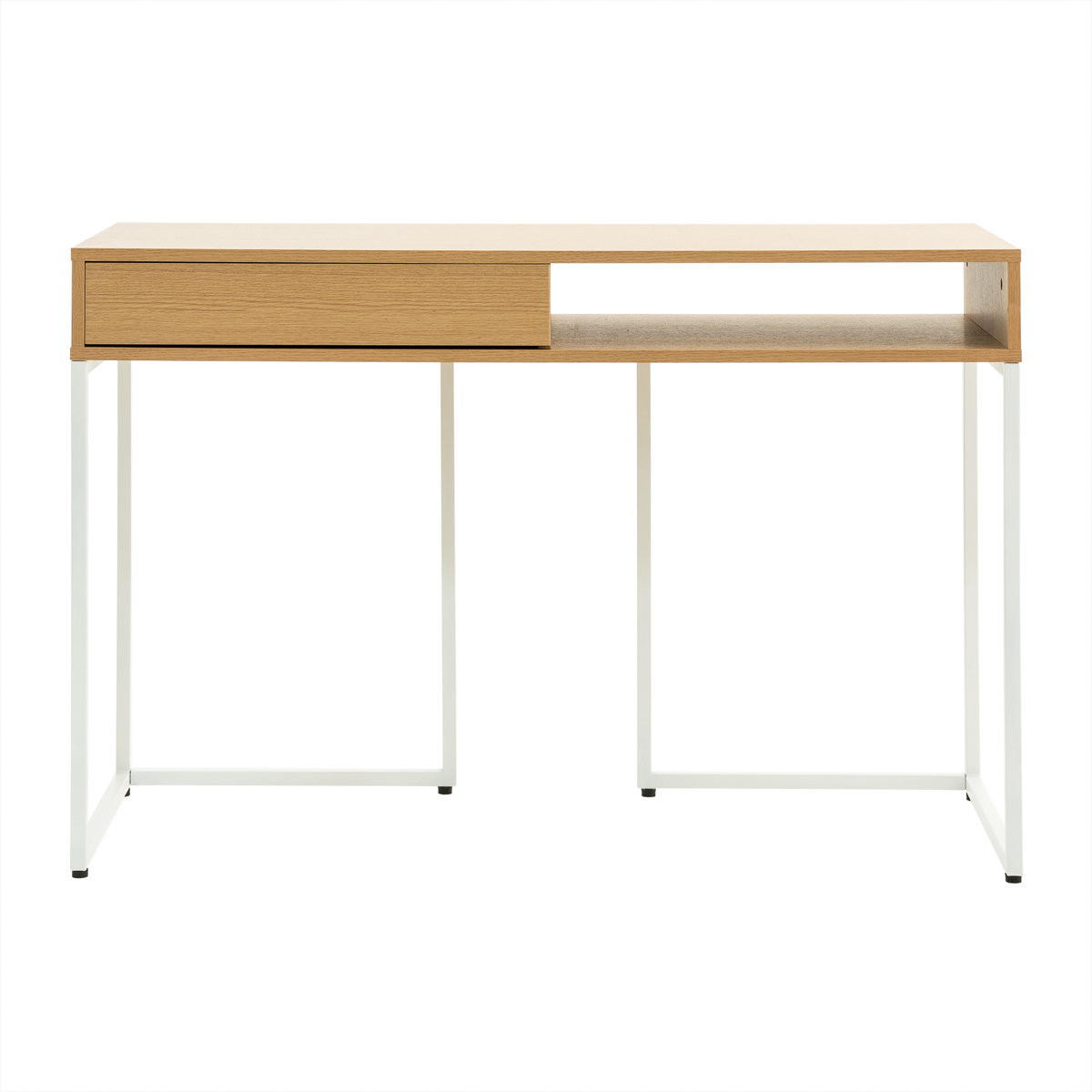 SCHREIBTISCH Bari Natur 50 x 120 - Braun, Holzwerkstoff (120/50/78cm) - Kenay Home