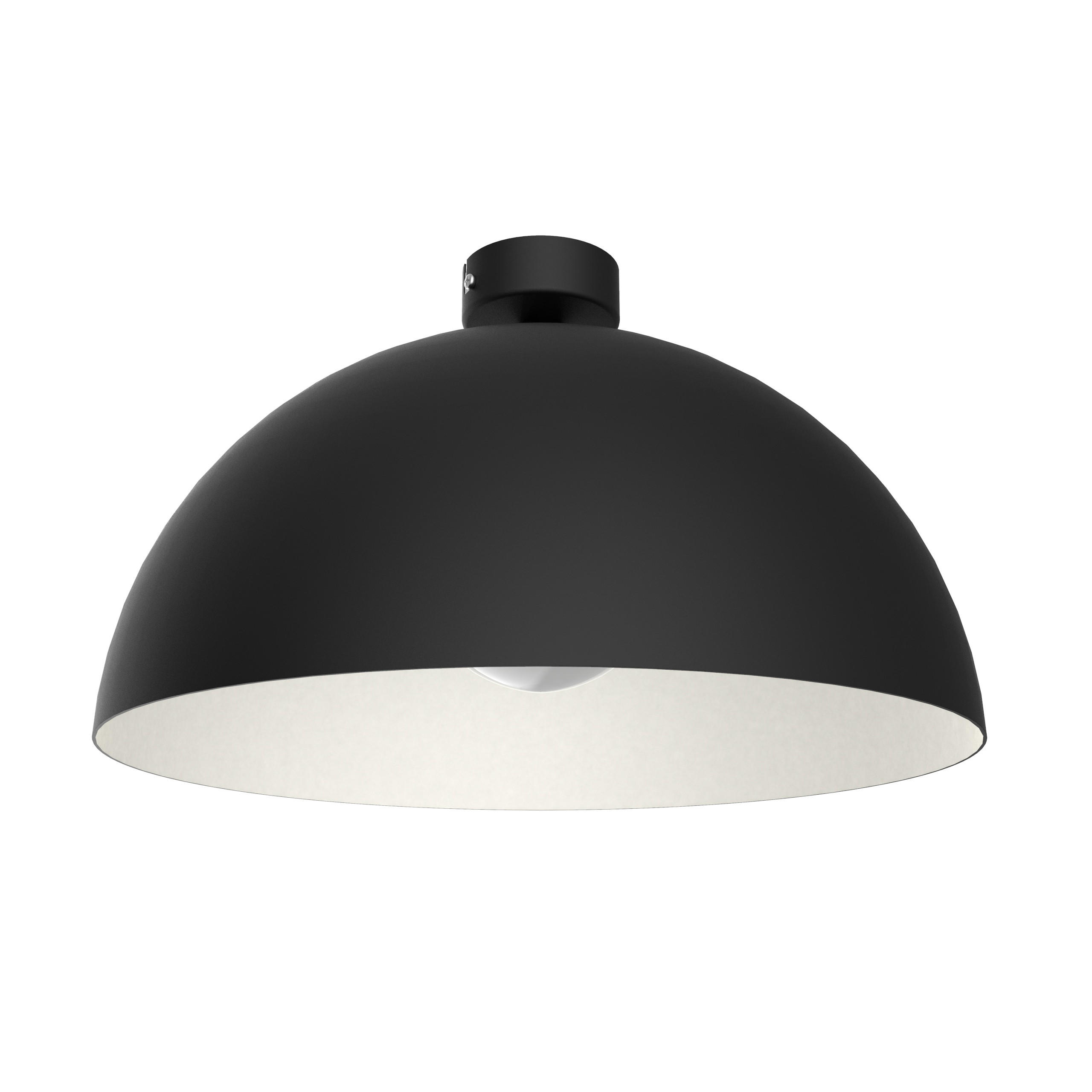 DECKENLEUCHTE Cassis - Schwarz, Metall (40/40/20cm) - Lumicom
