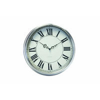 WANDUHR Design Weiß 35/35 cm - Weiß, Glas (35/35/9cm) - ONZENO