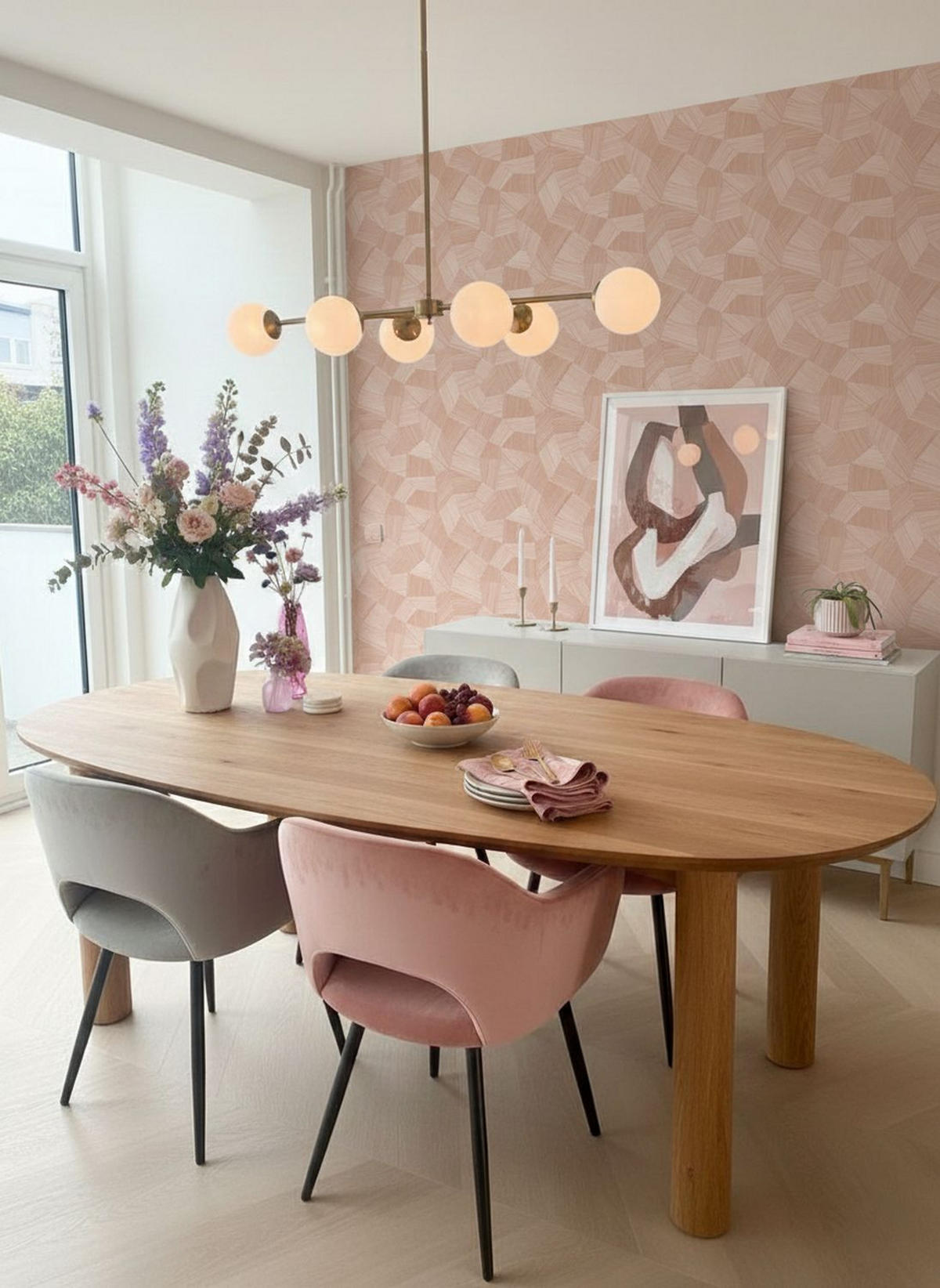 TAPETE 3D-Muster 53 cm x 10.05 m - Terracotta, Papier (53/1000cm) - Origin Wallcoverings