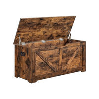 SITZBANK - Braun, Holzwerkstoff (40/46/100cm) - Hansiro