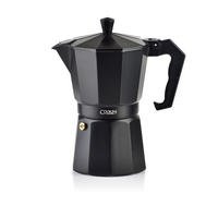 ESPRESSOKOCHER Teresa Schwarz 9/16/15 cm Metall - Schwarz, Metall (16/15/9cm) - Mondex