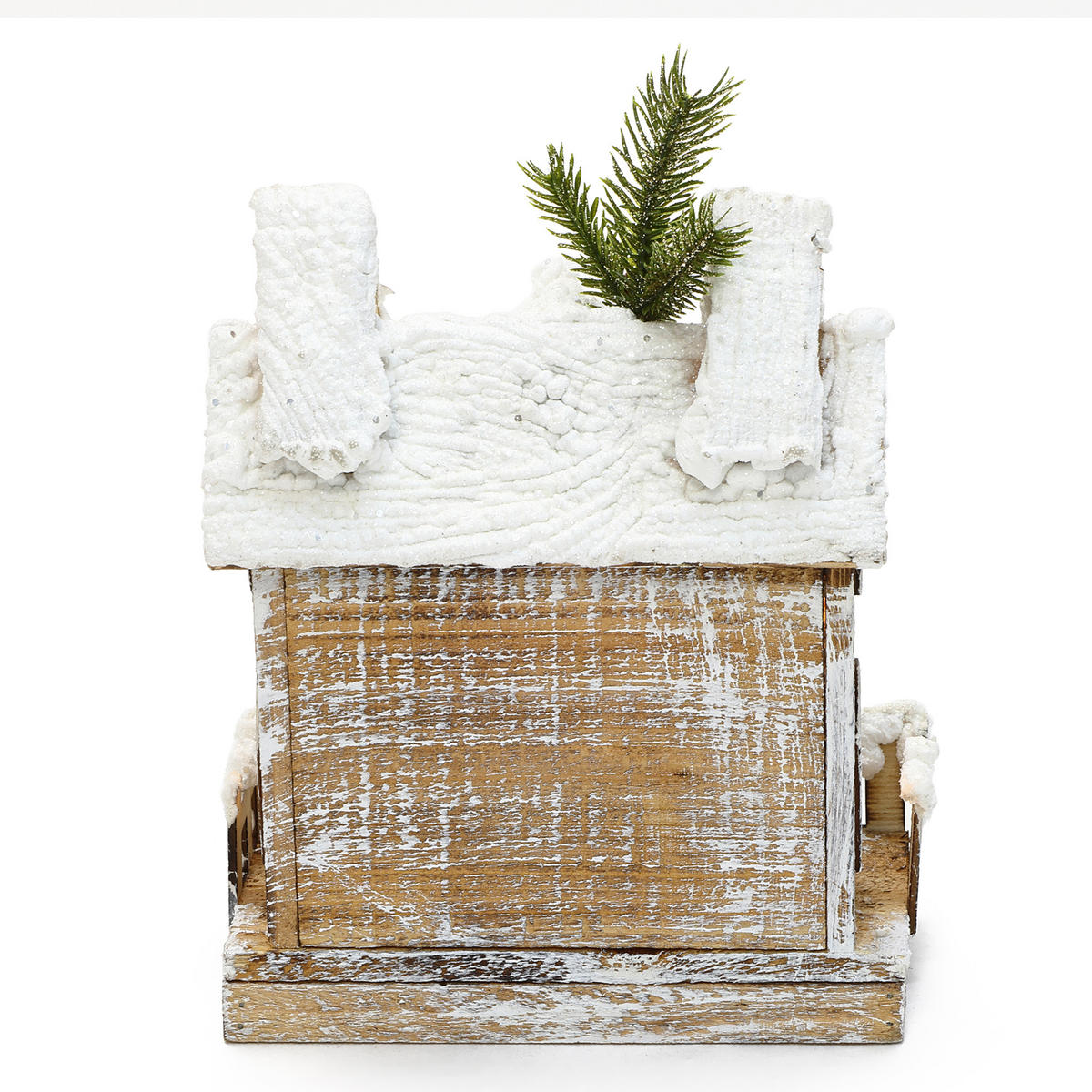 WEIHNACHTSHAUS HTHD0252 - Braun, Holz (12/26/23cm) - Hometopia