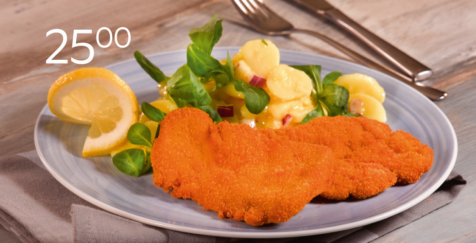 Schweinsfilet- Schnitzel „Wiener Art“