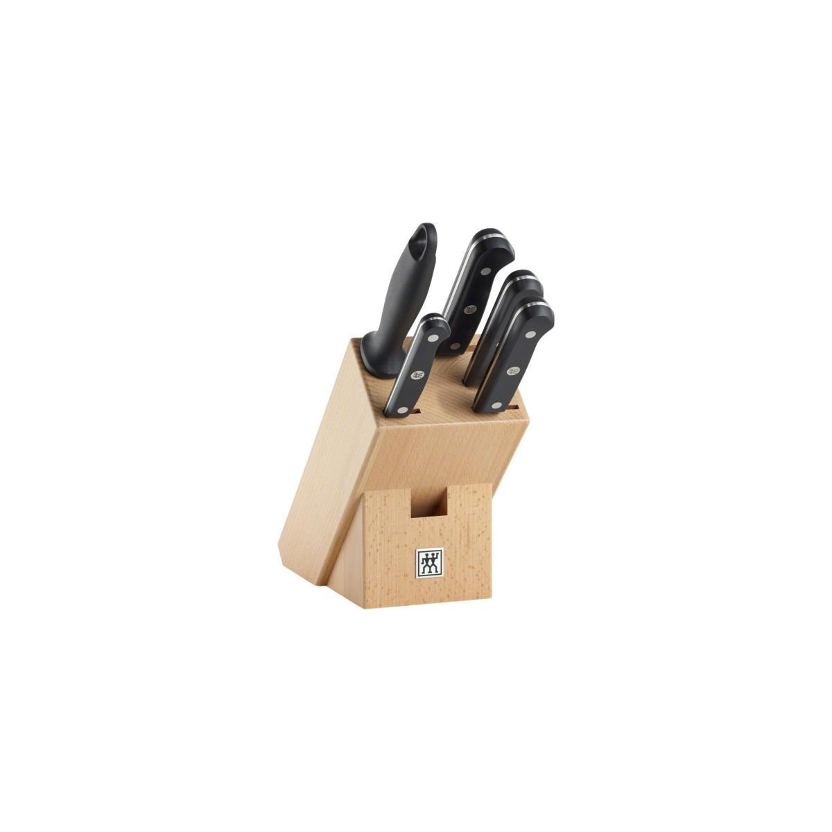 MESSERSET Silber 361310010 - Silberfarben, Holz (25cm) - Zwilling