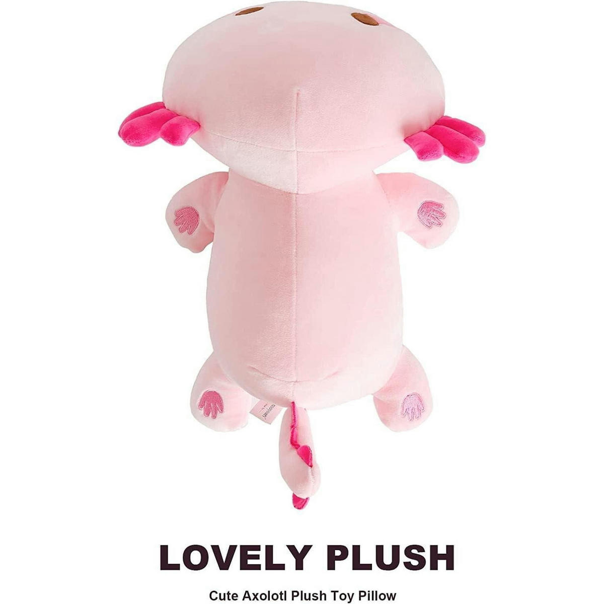 PLÜSCHTIER Axolotl 50 cm Rosa - Rosa, Textil (28/50cm)