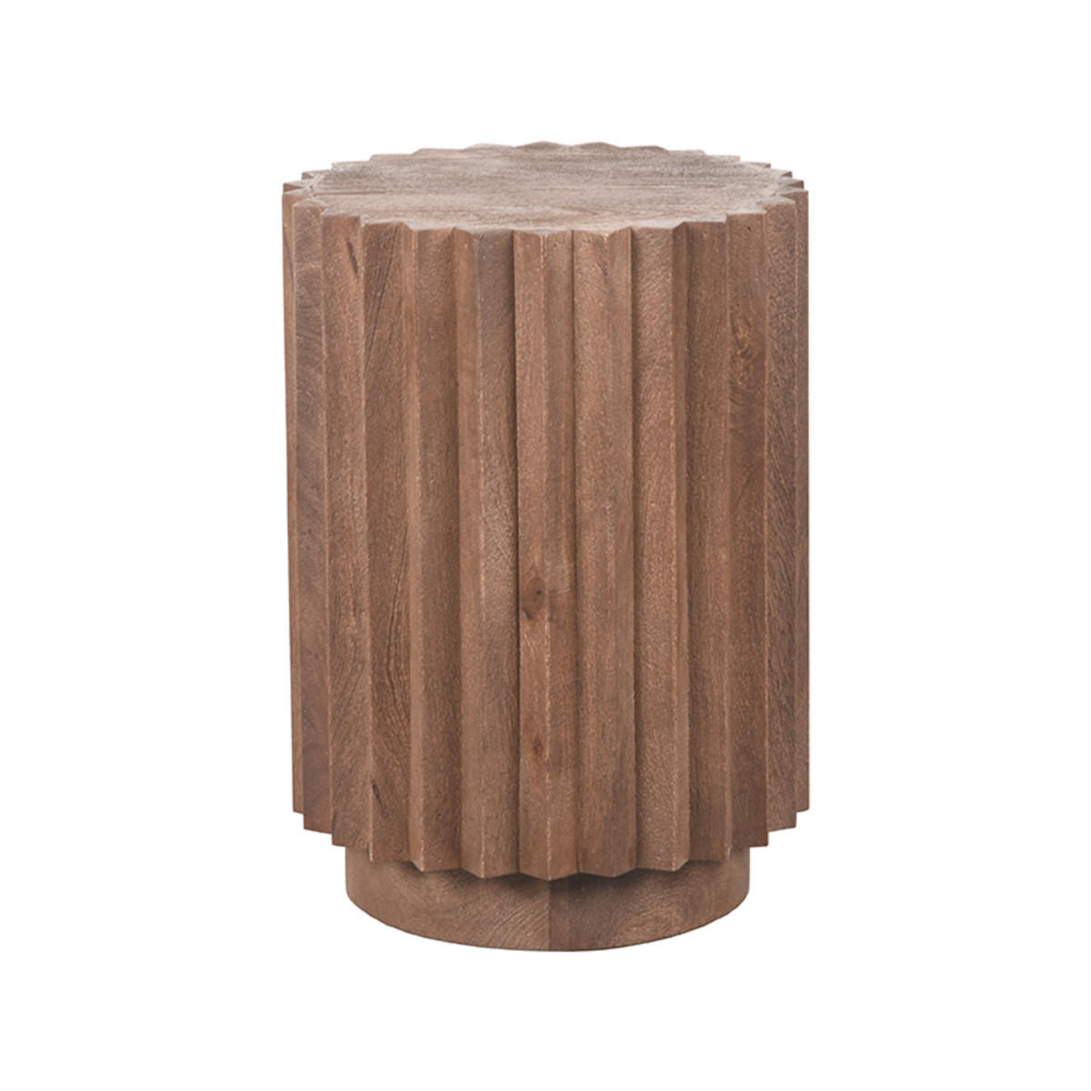 Label51 Beistelltisch Braun 35x48x35 cm