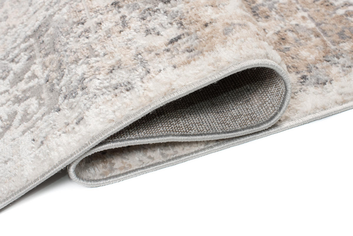 TEPPICH VALLEY Hellgrau 80/150 cm - Hellgrau, Textil (80/150cm) - Tapiso