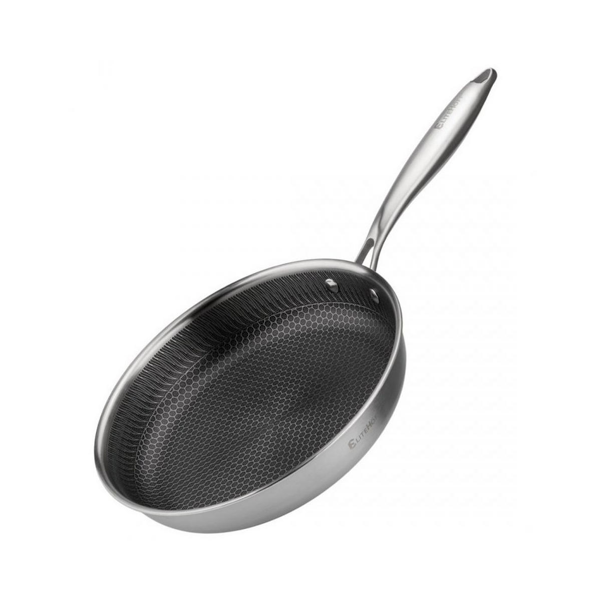 BRATPFANNE 62959 - Silberfarben, Metall (26cm) - Elitehoff