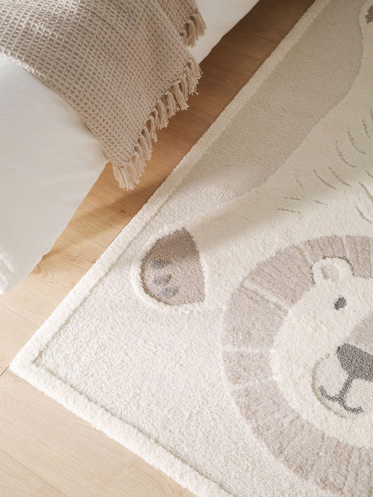 KINDERTEPPICH Eve Cream/Beige 80x150 cm - Beige, Kunststoff/Textil (80/1cm) - KUNSTLOFT