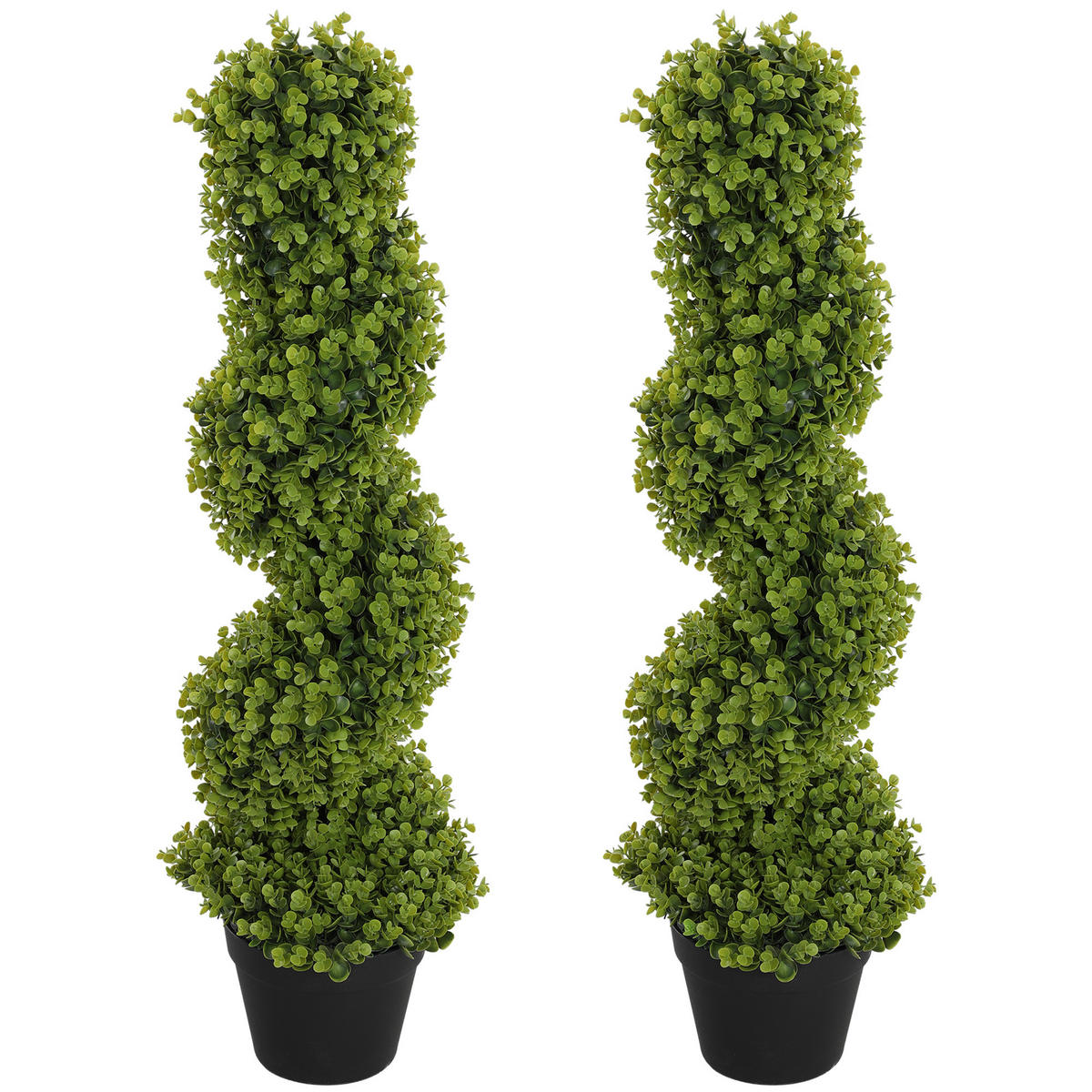 KUNSTPFLANZE DE-08571 180 cm mit Topf Grün - Grün, Kunststoff (90cm) - ComfortXL