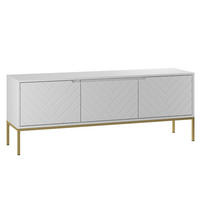 TV-MÖBEL Daria Weiß - Weiß, Holzwerkstoff (151/77/39cm) - Petits-meubles