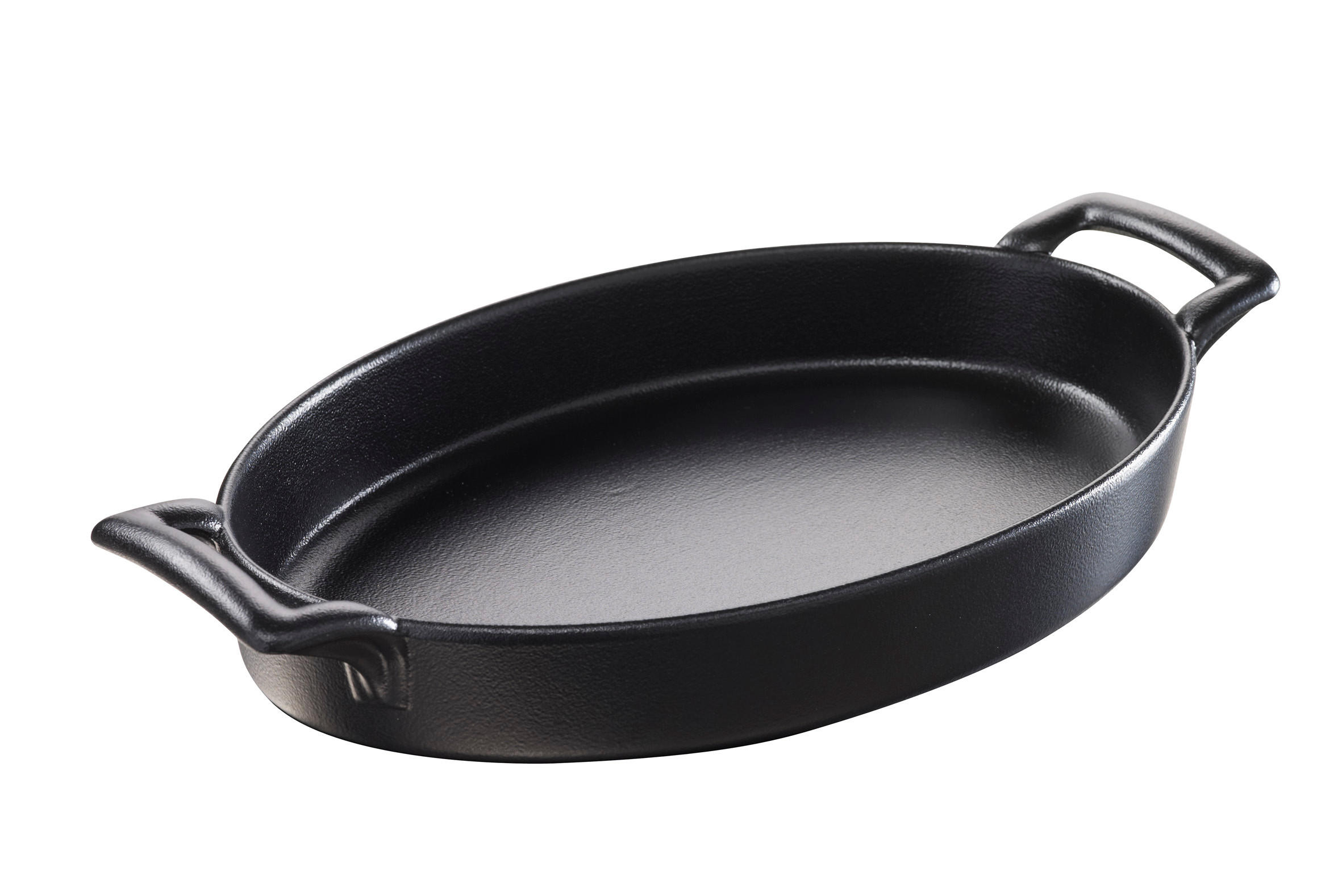 Revol Porcelaine France Auflaufform Schwarz 19x4.5x28 cm