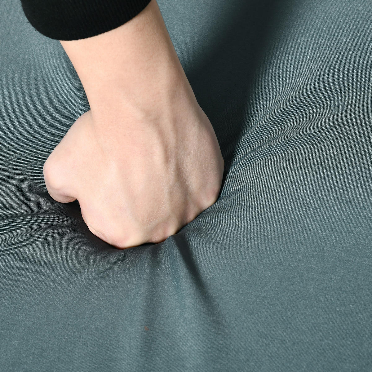 SCHAUKELSTUHL mit Kissen, Polyrattan+Metall, Grau, 66 x 88 x 98 cm - Grau, Kunststoff (88/98/66cm) - Outsunny