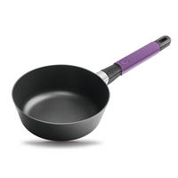HOCHRANDPFANNE INDUKTION ⌀20cm - AUBERGINE - Aubergine, Kunststoff/Metall (20cm) - Gastrolux