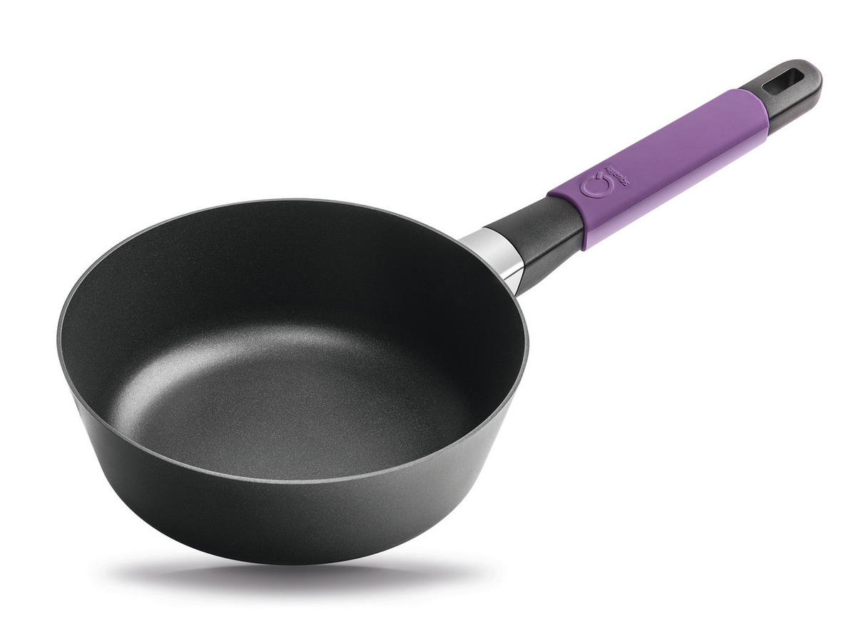 HOCHRANDPFANNE INDUKTION ⌀20cm - AUBERGINE - Aubergine, Kunststoff/Metall (20cm) - Gastrolux
