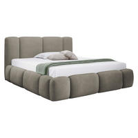 POLSTERBETT Bianco Boucle - Grau, Holz/Textil (200/200cm) - MIRJAN24